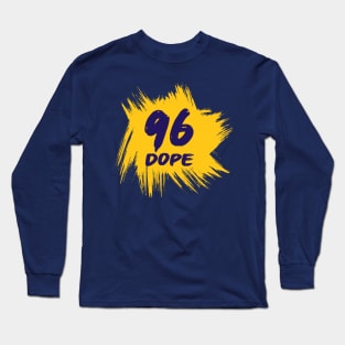 96 dope stylish t-shirt design Long Sleeve T-Shirt